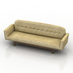 Sofa Edward Wormley 3d model