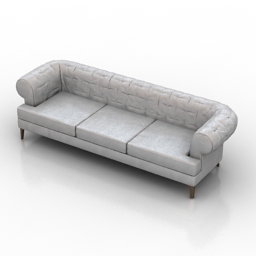 Sofa Poltrona Frau Manto 3d model