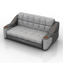 Sofa PortoBello Teodoro 3d model