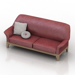 Sofa Smania Manta 3d model