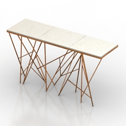Table Jean de MERRY 3d model