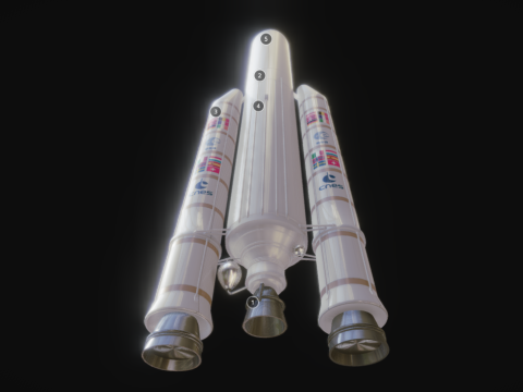 Ariane 5 model