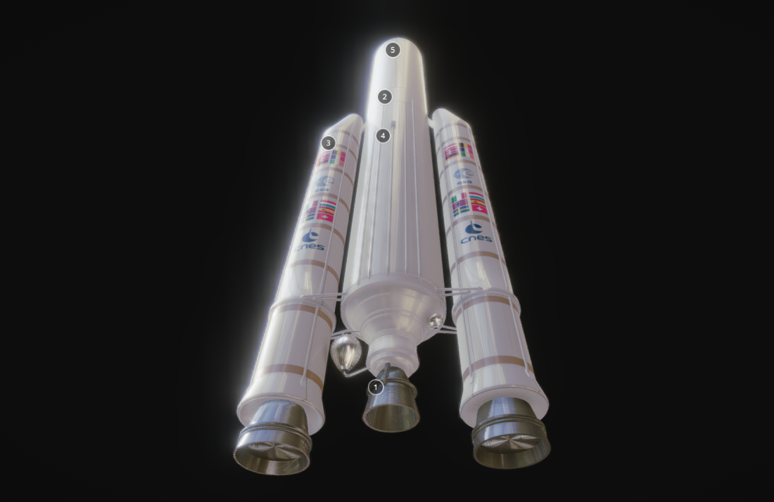 Ariane 5 model