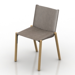 Chair Kristalia 3d model