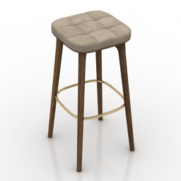 Chair bar stellar works neri&ho cosmorelax 3d model