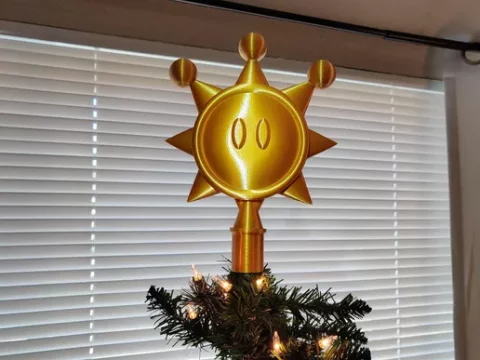 Mario Sunshine Sprite Tree Topper