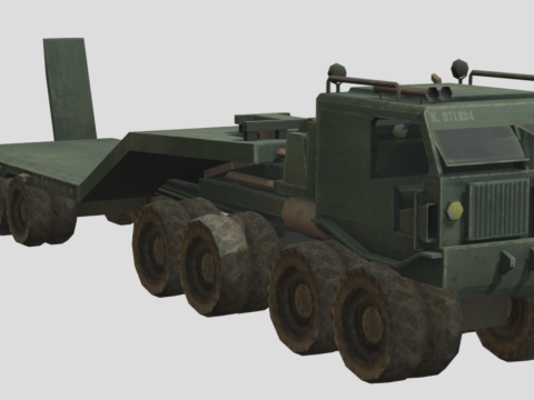 Military Carrier Truck