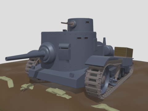 Nuffham Mk1 fictional tank (CC0)