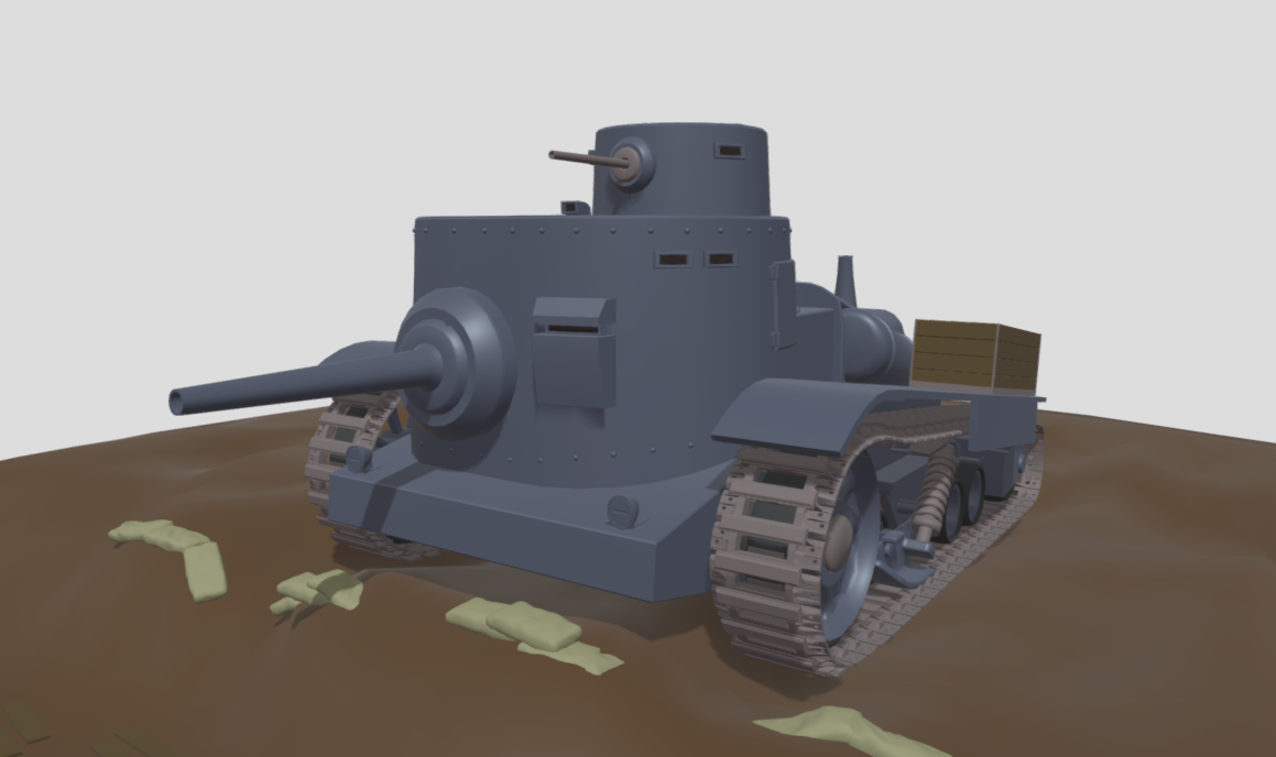 Nuffham Mk1 fictional tank (CC0)