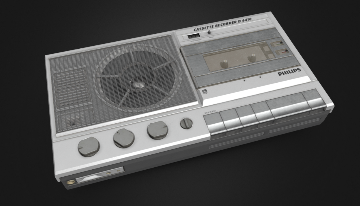 Philips Cassette Recorder D6410