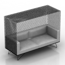 Sofa Cage 3d model