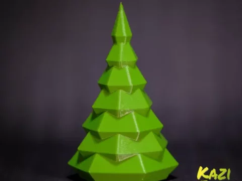 Vase mode Christmas tree