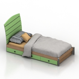 Bed Pretty 3d model