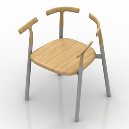 Chair Alias Design Twig 4 3d model
