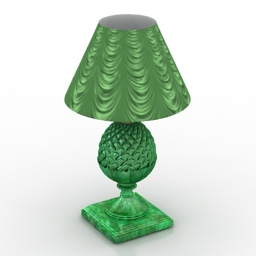 Lamp Green 3d model