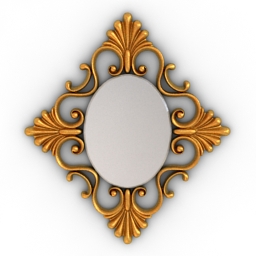 Mirror Christopher Guy French Fans 3d model