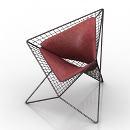 Chair Parabola 3d model