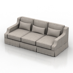 Sofa BM Style Group MONTEPULCIANO 3d model