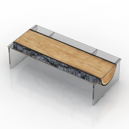 Table log 3d model
