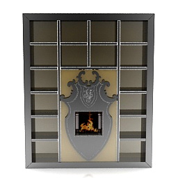 Fireplace IPE CAVALLI Visionnaire 3d model