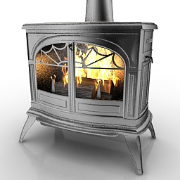 Fireplace Vermont Castings DEFIANT NC1610 3d model
