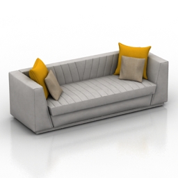 Sofa Versace 3d model