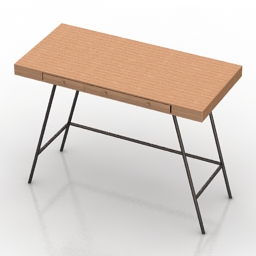 Table Lillosen IKEA 3d model