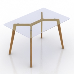 Table Scandi 3d model
