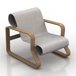 Armchair Title Chair 3d model