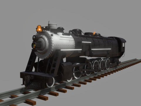 Baldwin 16-3-48/48-1/4-F Steam Locomotive
