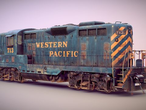 EMD GP7 Western Pacific 713