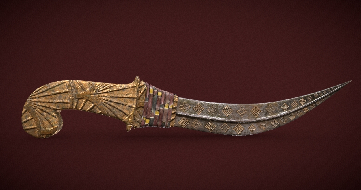Egyptian Gold Dagger