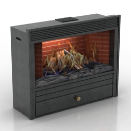 Fireplace 3D Novara 26 3d model