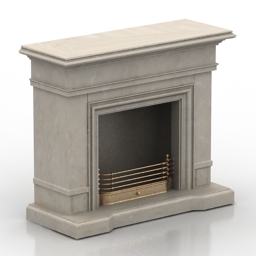 Fireplace Classic 3d model