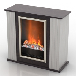 Fireplace Dimplex Vianna Deluxe 3d model