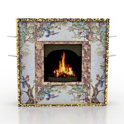 Fireplace Sagittarius 3d model