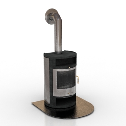 Fireplace haas+sohn 3d model