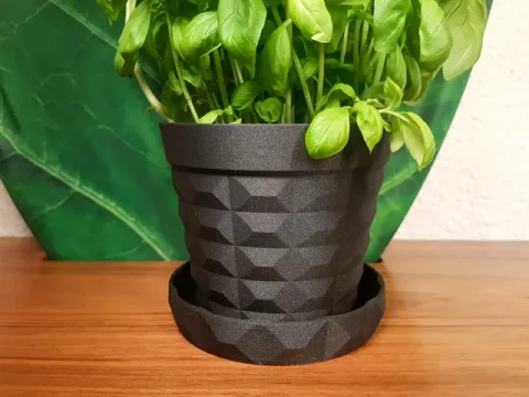 Flower Pot | Planter With Trivet