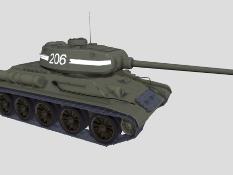 Soviet T-34/85 medium tank