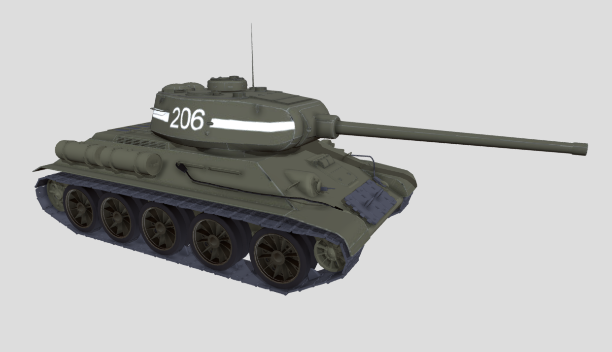 Soviet T-34/85 medium tank