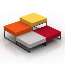 Table Dirtoin 3d model