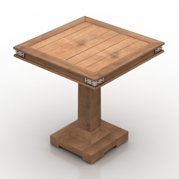 Table Loft Art 3d model
