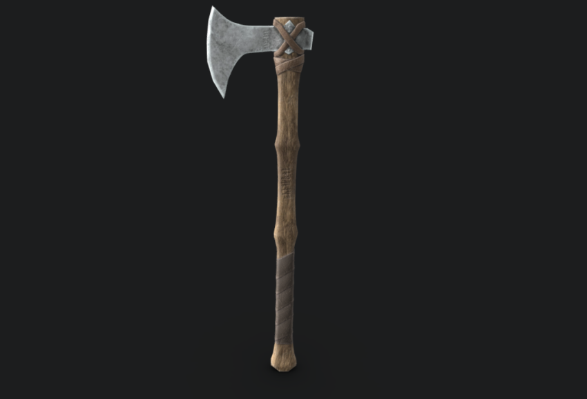 Viking Axe - DownloadFree3D.com