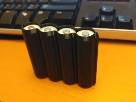 AA and AAA battery holders