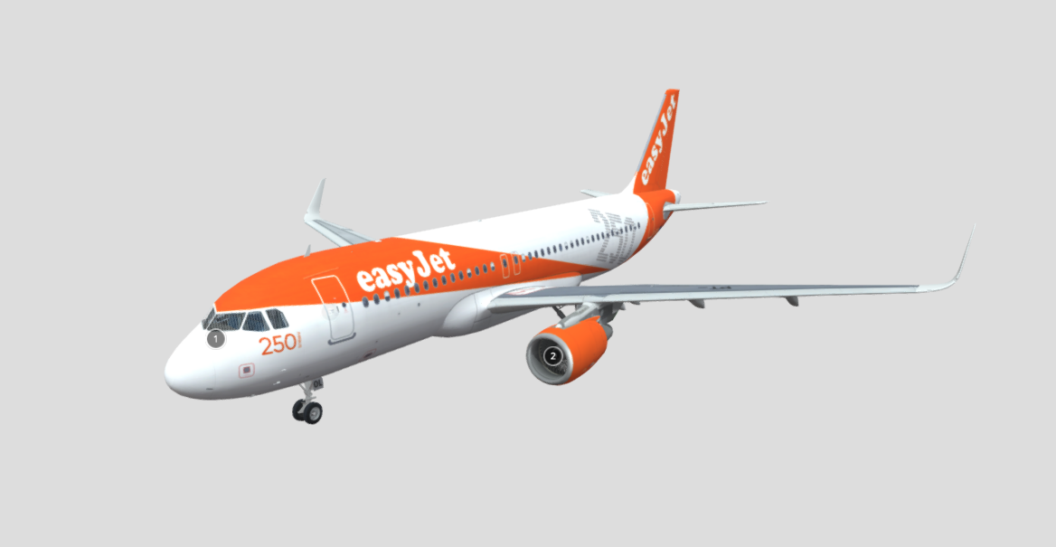 Airbus A320 (With Realistic cockpit)