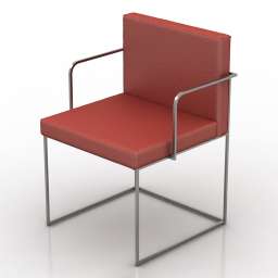 Armchair Calligaris Even Plus Chair 3d model