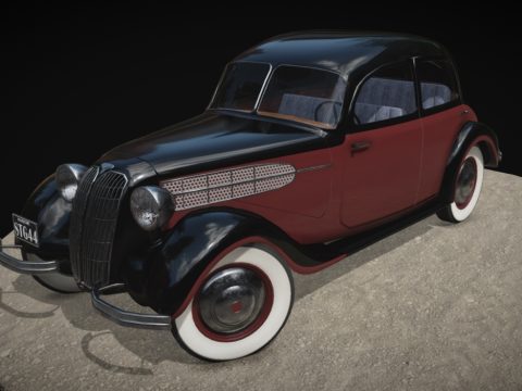 BMW inspired 1930s Saloon car