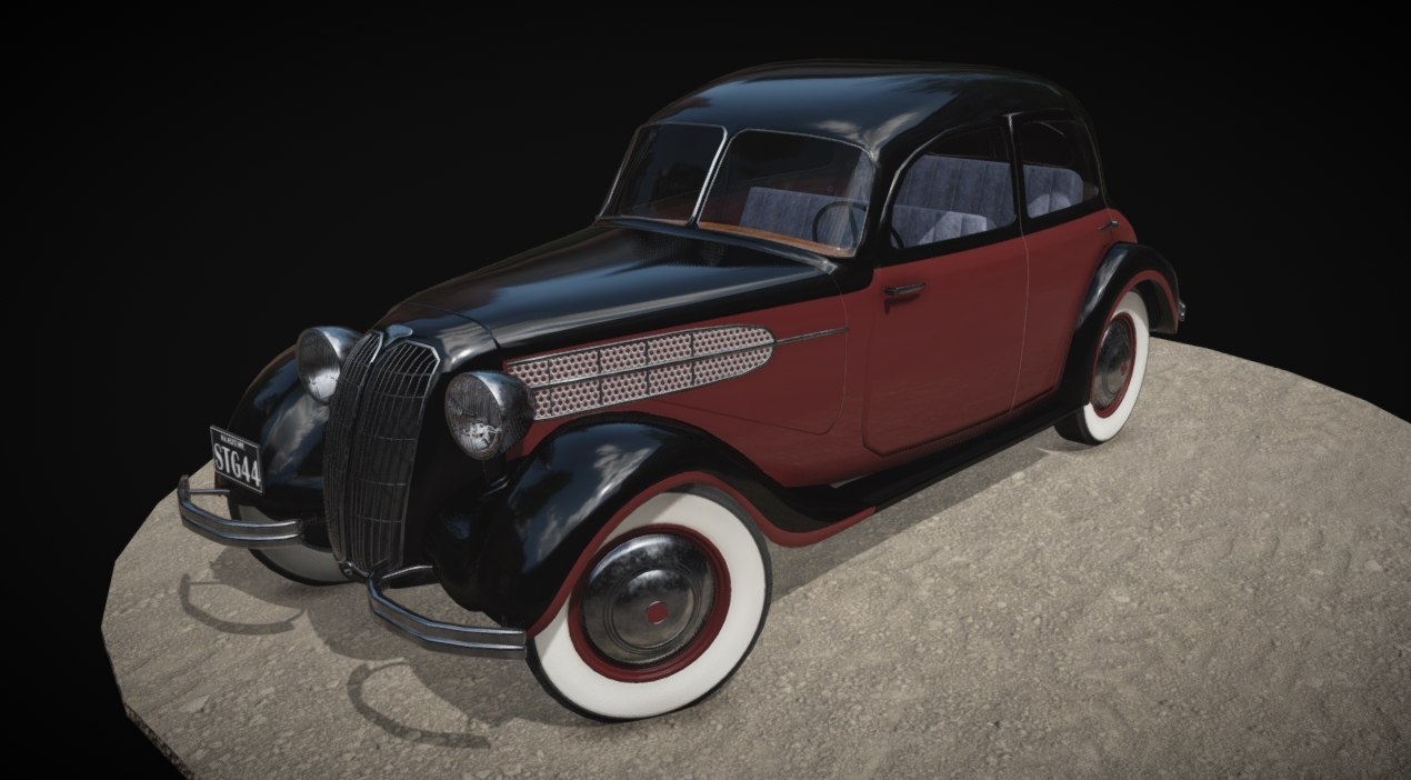 BMW inspired 1930s Saloon car