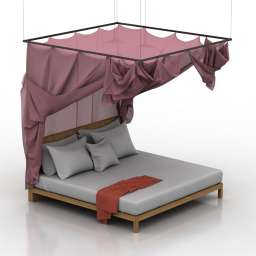 Bed Canopy 3d model