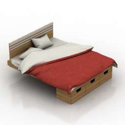 Bed SGH 3d model